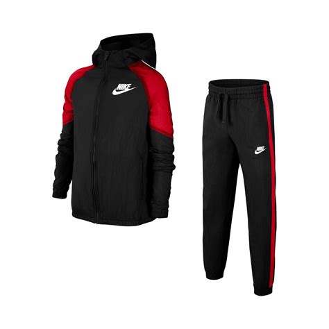 nike rot schwarze anzug|Sportswear Rot Trainingsanzüge (2) .